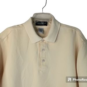 Men's Polo Golf Shirt Size Large Nevada Auto Auction Embroidered Page & …
